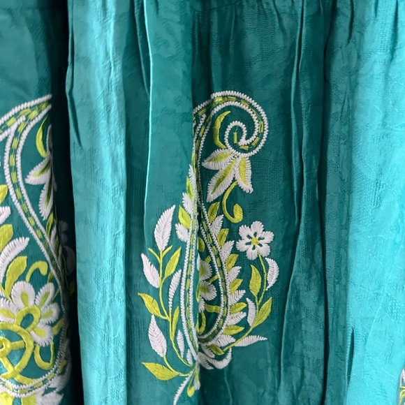 Anthropologie Felicity Embroidered Maxi Dress - Picture 9 of 14